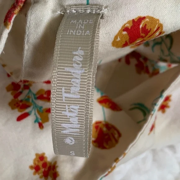 Mata Traders Sofia Midi Botanical Dawn Floral Strapless Dress w Pockets - Picture 9 of 9